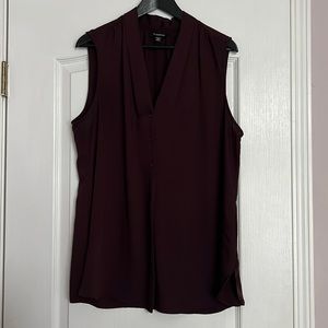 Le Chateau Sleeveless Tunic Blouse  / Shell